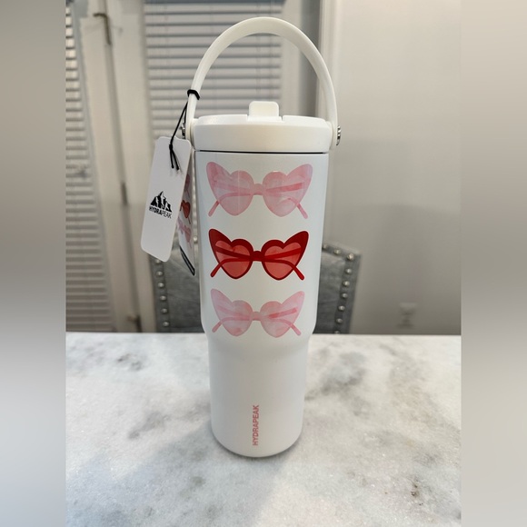 HYDRAPEAK Unique & Limited Edition Artisan Collection Heart Shaped Glasses - Picture 12 of 12